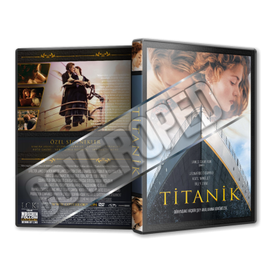 Titanik - Titanic - 1997 Türkçe Dvd Cover Tasarımı